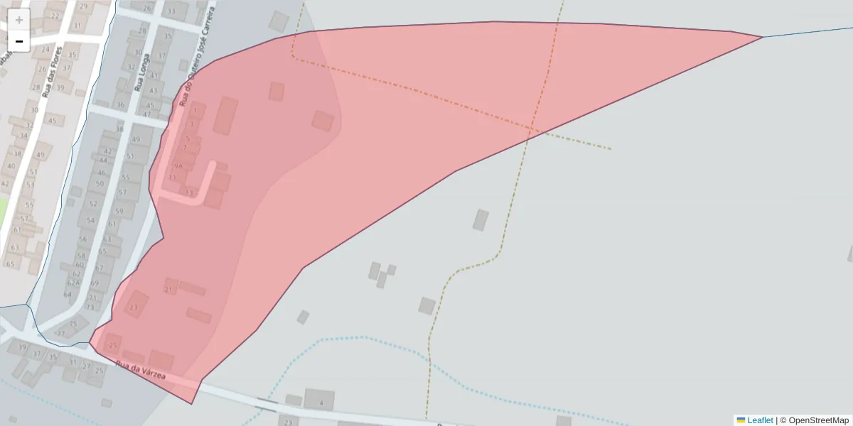 Mapa detalhado do código postal 7875-383 com limites, códigos postais vizinhos e agências dos correios