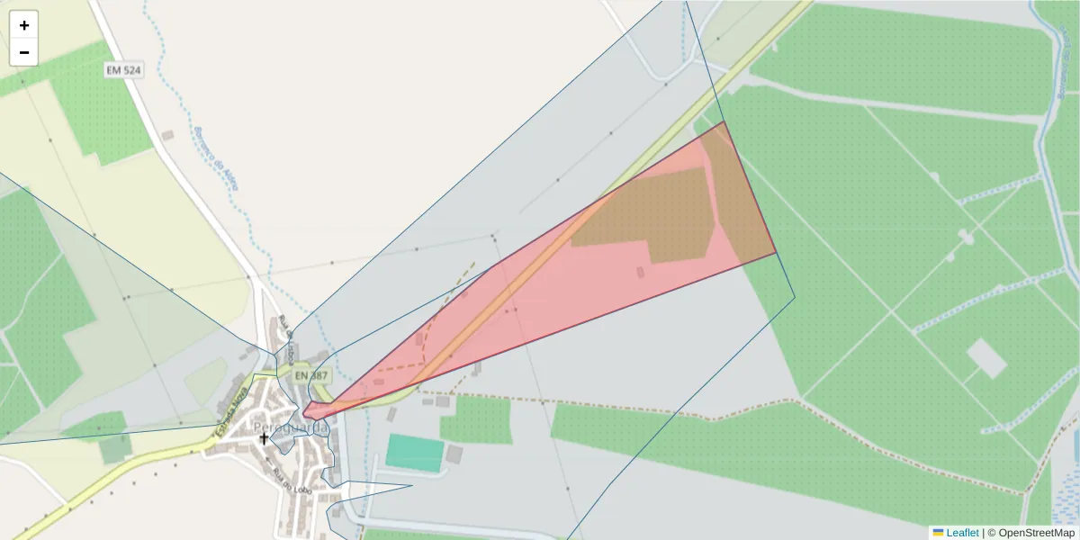 Mapa detalhado do código postal 7900-457 com limites, códigos postais vizinhos e agências dos correios