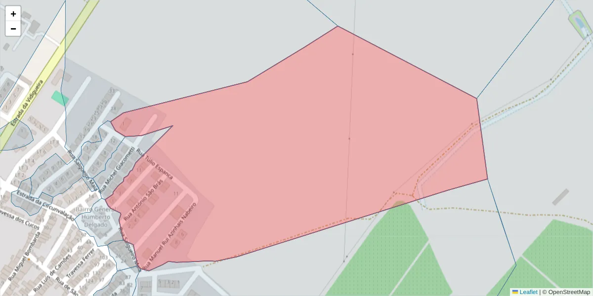 Mapa detalhado do código postal 7940-028 com limites, códigos postais vizinhos e agências dos correios
