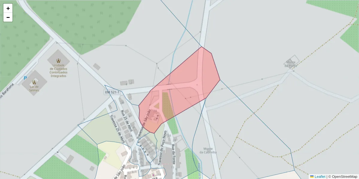 Mapa detalhado do código postal 7960-186 com limites, códigos postais vizinhos e agências dos correios