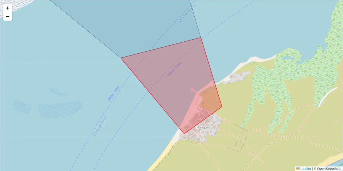 Mapa detalhado do código postal 8005-556 com limites, códigos postais vizinhos e agências dos correios
