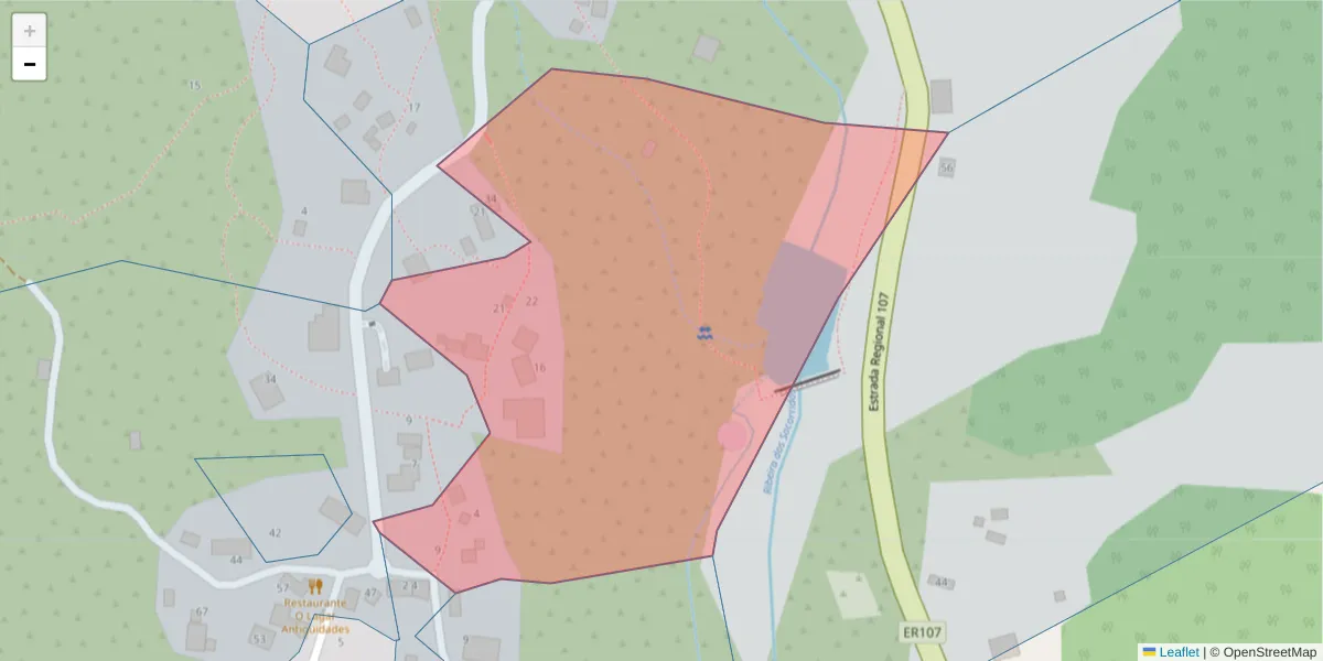 Mapa detalhado do código postal 9030-334 com limites, códigos postais vizinhos e agências dos correios