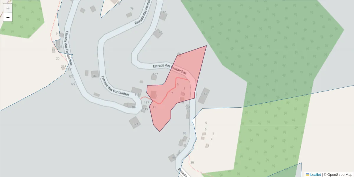 Mapa detalhado do código postal 9300-238 com limites, códigos postais vizinhos e agências dos correios