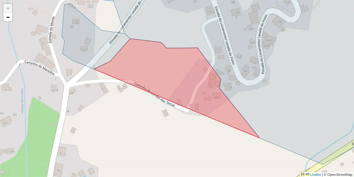 Mapa detalhado do código postal 9360-577 com limites, códigos postais vizinhos e agências dos correios
